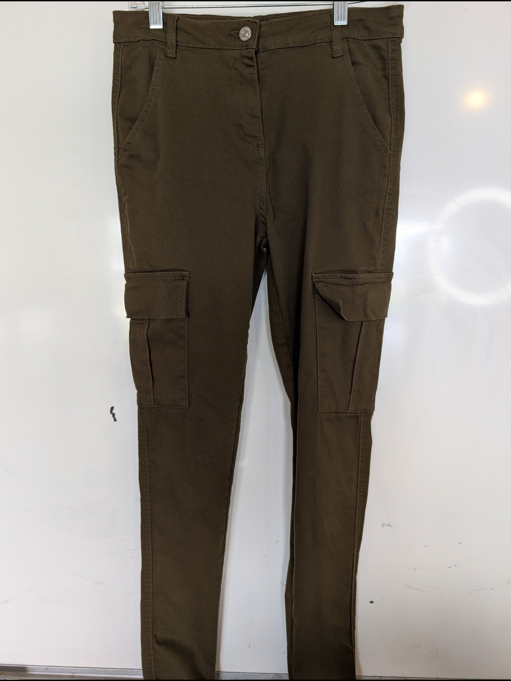 Parisian Works Olive Cargo Pants for Women